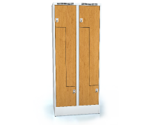Cloakroom locker Z-shaped doors ALDERA 1920 x 800 x 500